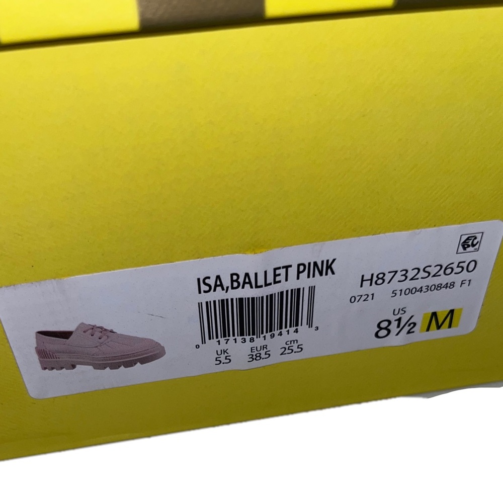 Circus NY by Sam edelman ISA Oxford size 8.5 pink lug platform - Picture 2 of 6